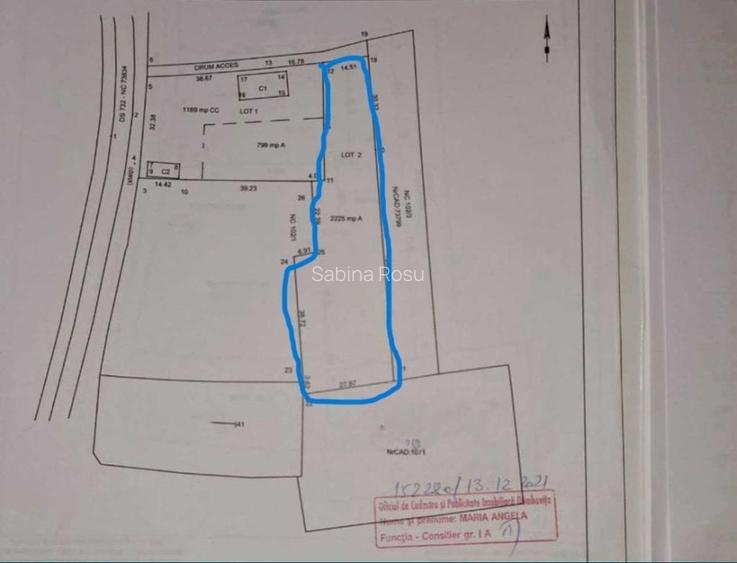 Teren Butimanu 2225 mp |Tarla 23