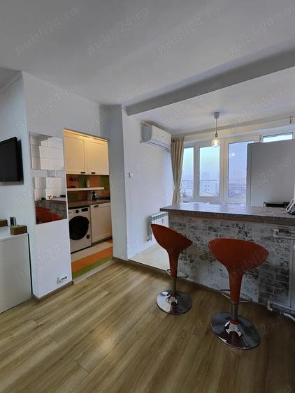 Garsoniera mobilata, etaj 5 10, metrou 500 m, vedere deschisa - 8