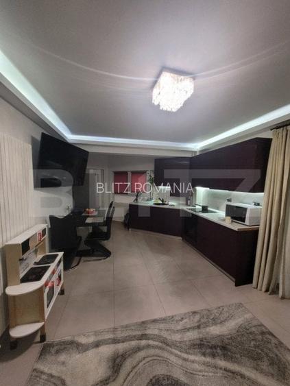 Apartament cu 2 camere, gradina de 90 mp, 2 parcari, zona Donath Park