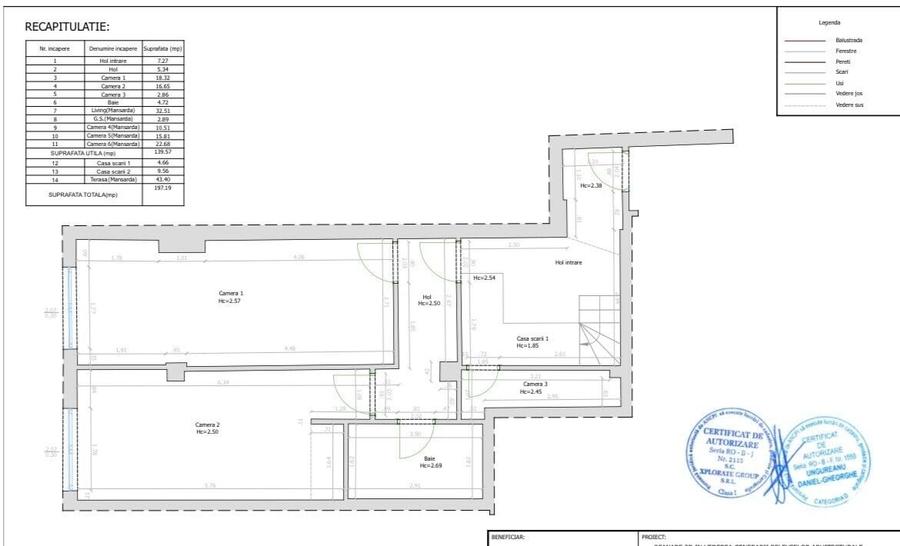 Apartament cu 4 camere decomandat în Herăstrău