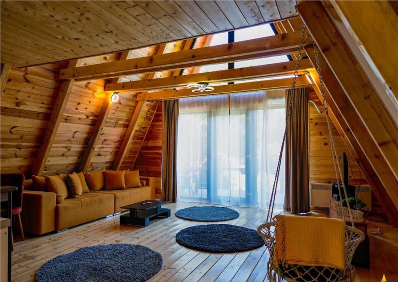 2 Case A frame,mobilate,accesorizate, 2.500 mp teren,peisaj, - 15