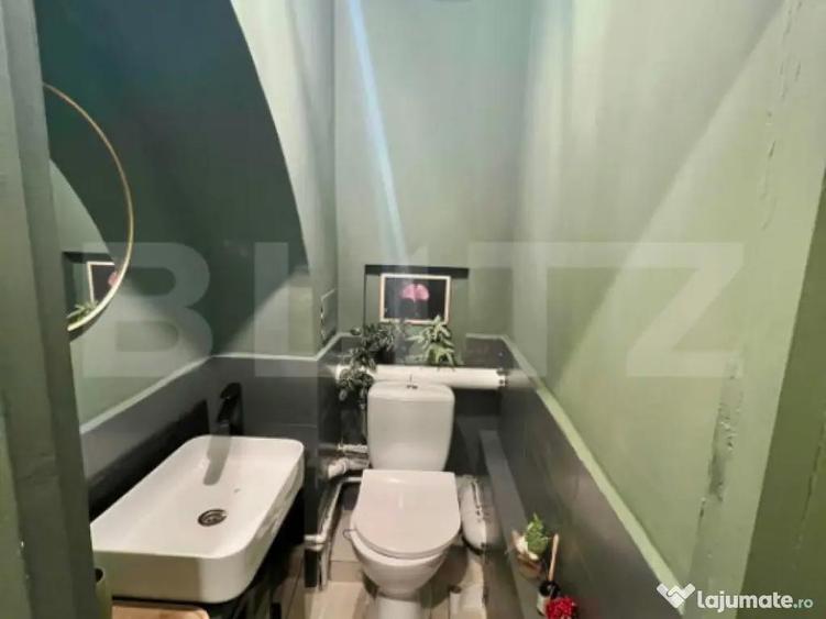 Apartament modern cu 2 camere, 78 mp, centrala si AC, zona - 7