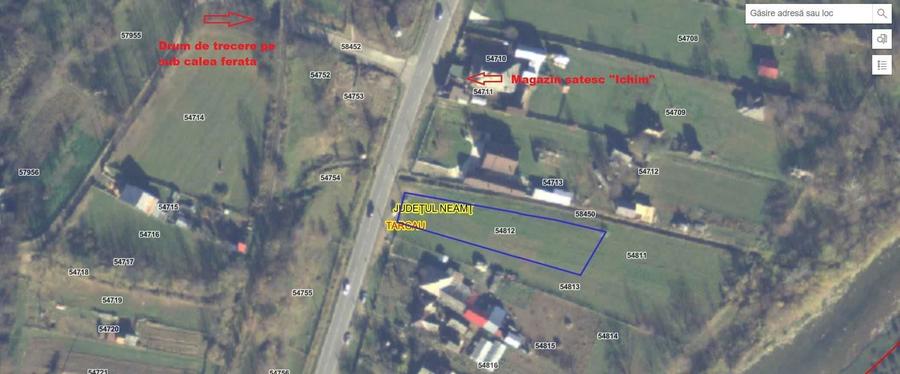 Teren de vanzare, intravilan, 1502 mp, Sat Straja Comuna Tarcau - 8
