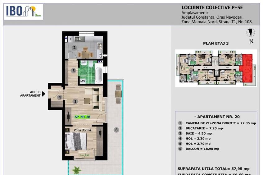 Apartamente tip studio Mamaia Nord / Sat - 2