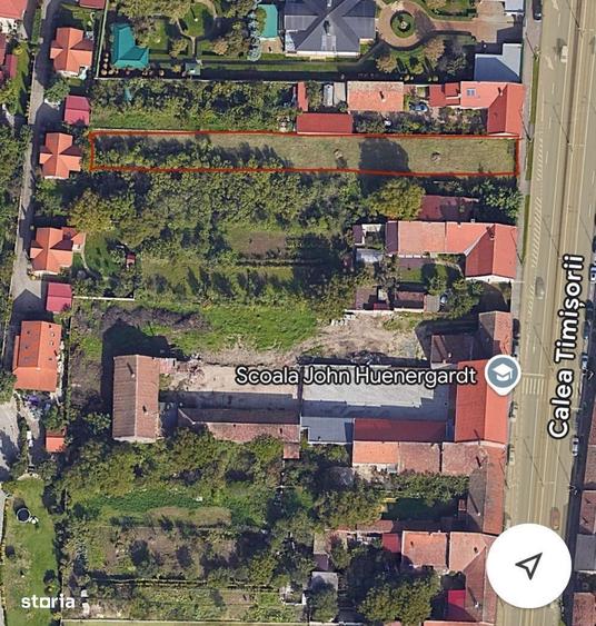 Vand teren, 1310 mp, Calea Timisorii, Aradul Nou - 1