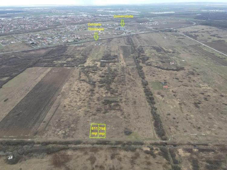 Oportunitate investitie 2 parcele teren langa Mosnita Veche - Ghiroda - 3