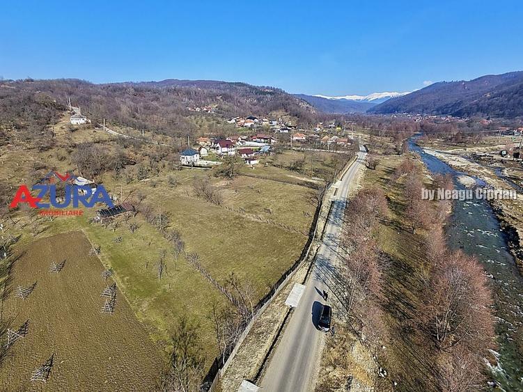 Teren 2500 mp în natură, Valea Bratia, priveliște spre munți - 7