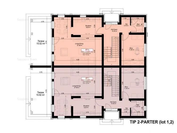 Ultima unitate disponibila! Duplex modern cu 4 camere in Chi?oda - 1