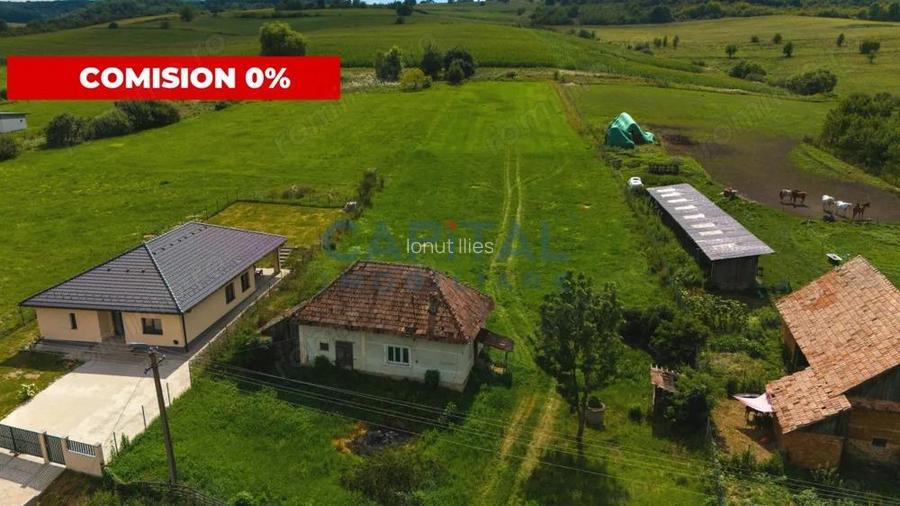 Comision 0%! Teren 4.240 mp cu 2 construc?ii demolabile, Salistea Veche