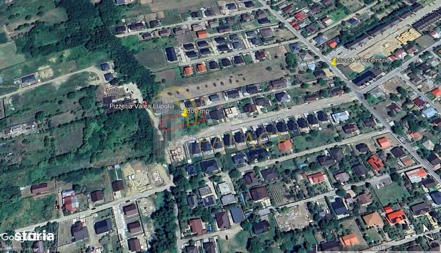 Teren intravilan 817 mp Valea Lupului, langa Pizzeria Valea Lupului - 3