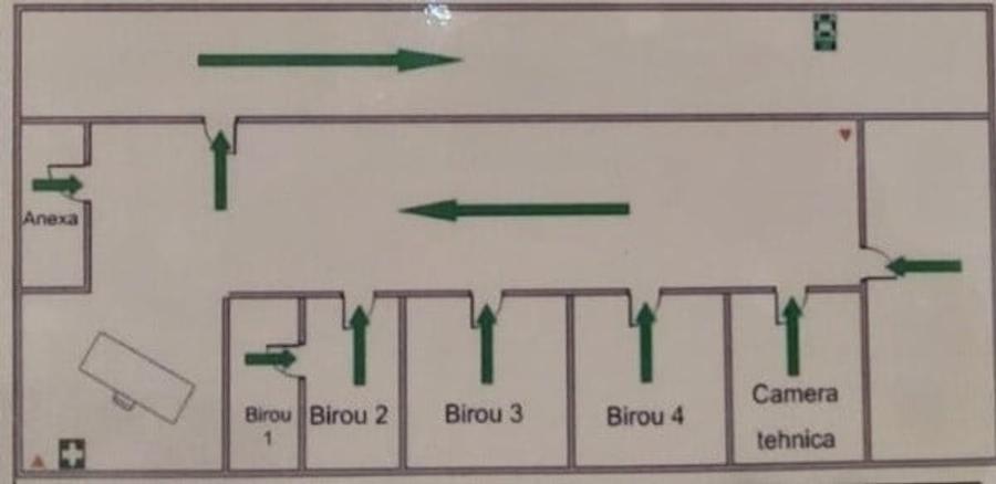 Delfinariu, spatiu 289 mp., ideal birouri/sali de curs etc., parcare - 15