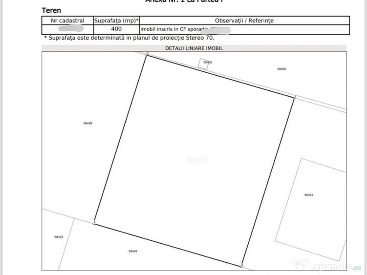 Vand teren zona case 400mp - 1