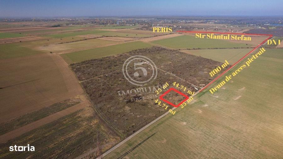 Ocazie- Teren Intravilan de Vanzare- Peris Snagov- Doar 10 euro/mp - 3