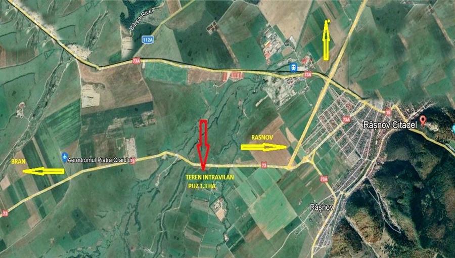 Teren superb cu PUZ in zona Panicel Rasnov spre Bran - 3