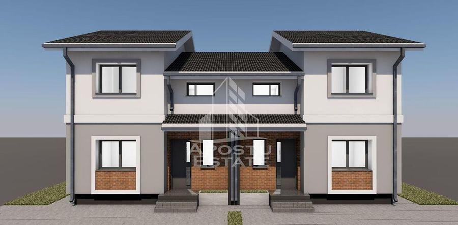 Jumatate de duplex,4 camere si 2 bai,Giarmata la stadiul ... - 12