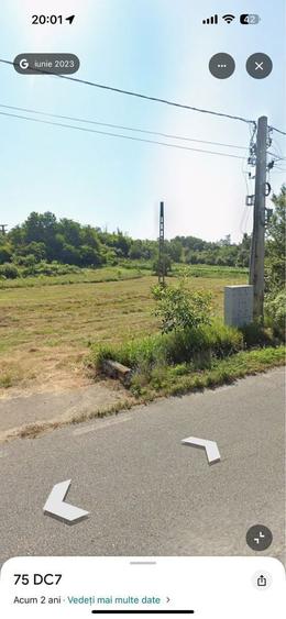 Teren extravilan de vanzare 3782mp sat Rascolesti, jud MH - 3