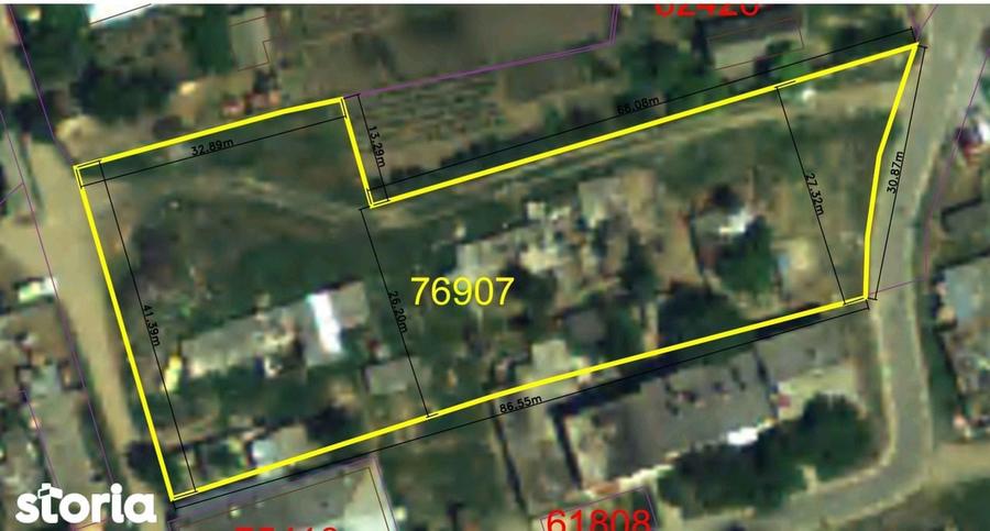 Teren 2.922 mp intravilan in fata Primariei Miroslava - 3