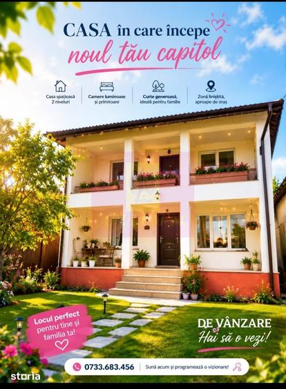 Casă cu 5 camere cu Teren 2875 Mp în Roata de Jos