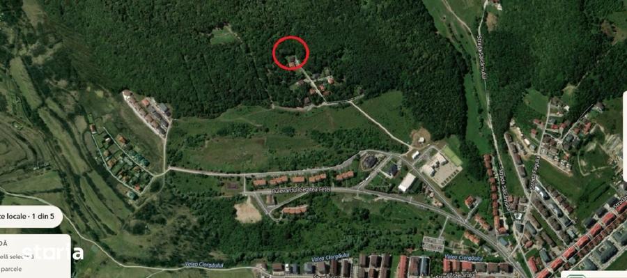 Teren de vanzare Floresti 500mp Liceul Dumitru Tautan - 1