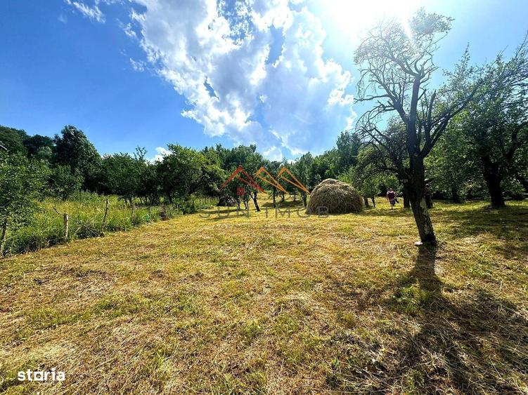 Teren 2037 mp, 17 ml deschidere, 28 euro/m2, vedere panoramica - 2