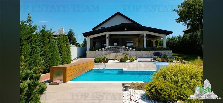 Vila cu deschidere la lac, piscina, garaj inchis - Branesti, Ilfov - 1