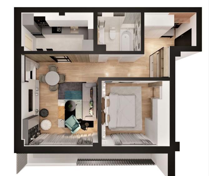 Vand apartament compliment mobilat - 4