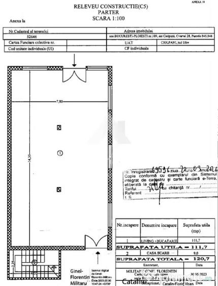Constructie comerciala rezidentiala 273mp, deschidere la DN1 - 6