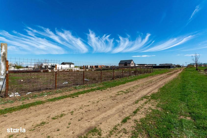 Tunari zona Castanului | teren 750 mp deschidere 25 ml Ideal duplex - 1