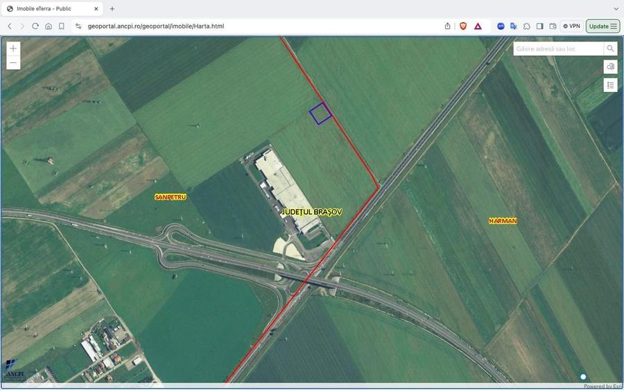 Teren intravilan 41.476 mp Sanpetru DN 11 Centura Brasov - 8