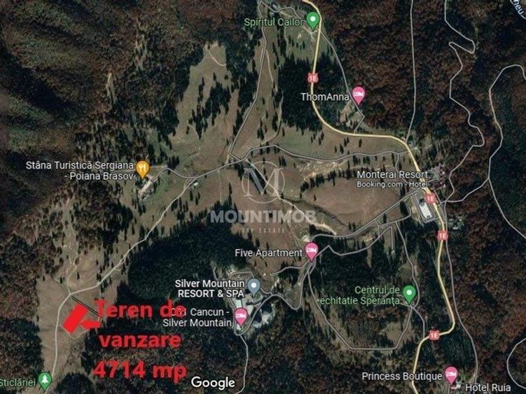 Teren intravilan &icirc;n Poiana Brașov, 0% COMISION - 2