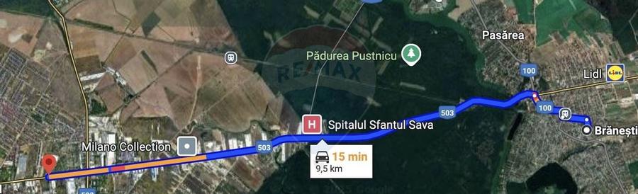 Vanzare teren | Branesti, Ilfov| Pozitie Excelenta | Toate utilitatile - 2