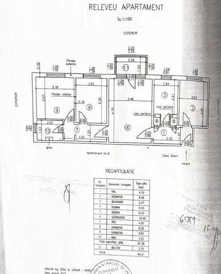 Vand apartament cu 3 dormitoare decomandate - 5
