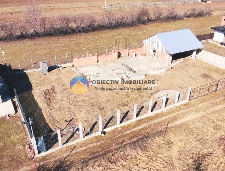 TEREN intravilan + temelie casă + garaj – Dumbrava Roșie - 1