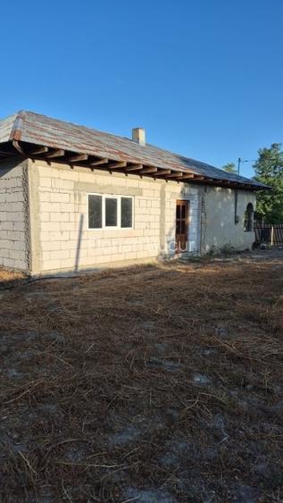 Casă de vânzare în comuna Făcăeni, județul Ialomița – teren 2600 mp, casă nouă,