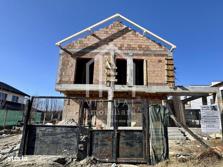 Casa individuala cu 4 camere, 130mp utili+terasa (19mp), teren 360mp - 9