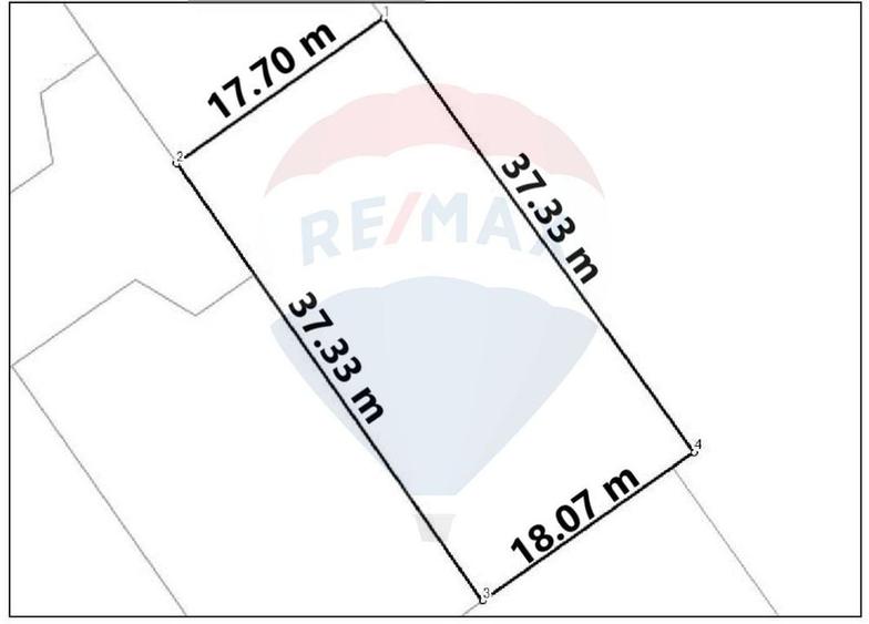 Teren intrare Sanpetru 668mp, str Tudor Arghezi-zona cartier Subcetate - 1