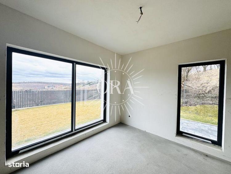 CASA SEMIFINISATA CU CF DE VANZARE CU GARAJ FELEACU - TEREN 430 MP CU - 12