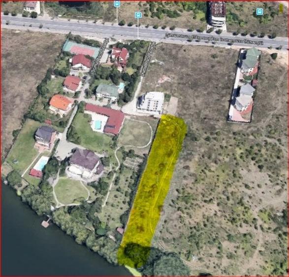 Teren intravilan cu deschidere la lacul Grivita - 1