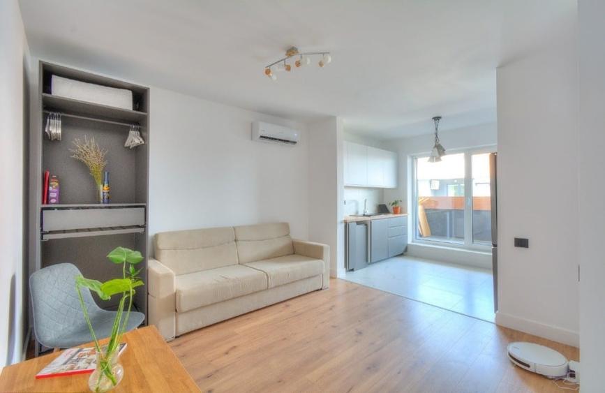 Apartament cu 2 camere, mobilat în Theodor Pallady