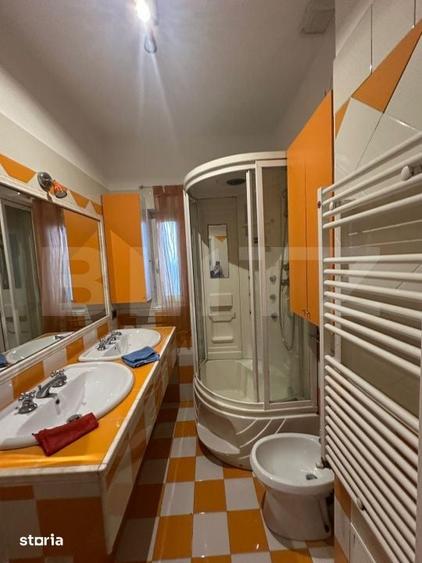Apartament cu 3 camere semidecomandat, mobilat în Nord