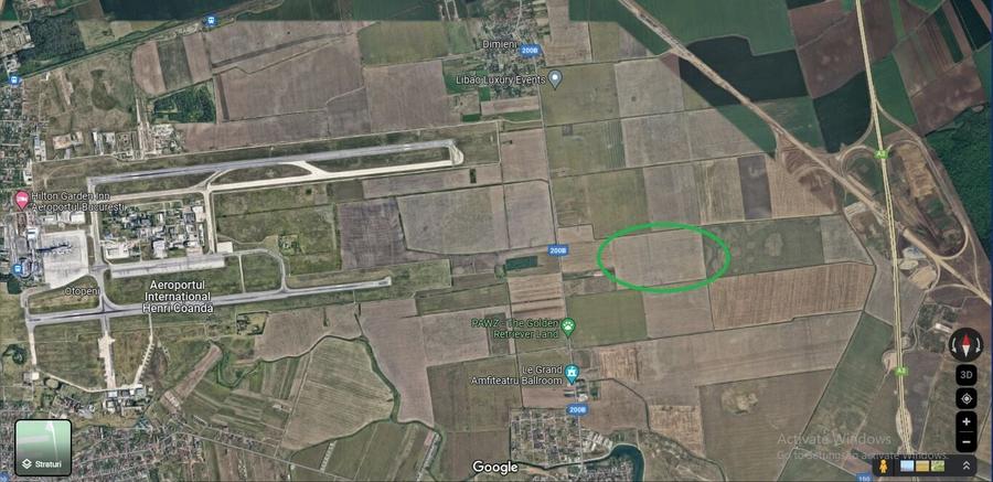 Tunari, Tarlaua 19, teren intravilan, suprafata 14.700 mp, deschidere- 34 ml, - 1