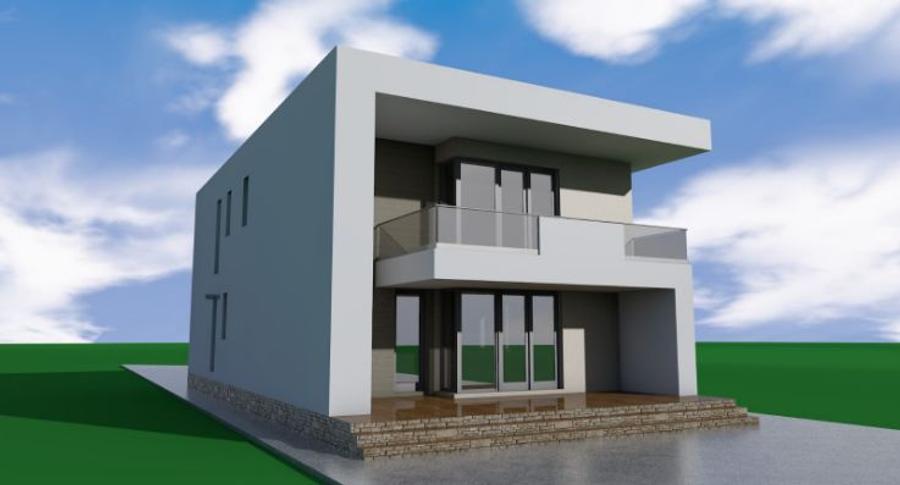 Teren Cernica - vedere spre lac si via a vis de padure - 9