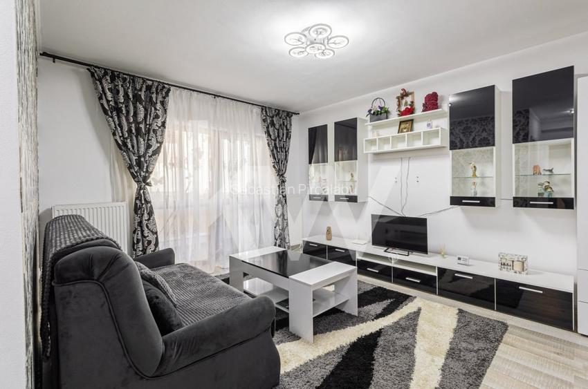 Garsoniera spatioasa in Sanpetru, cu balcon transformat in spatiu util Garsoniera spatioasa in Sanpetru, cu balcon transformat in spatiu util