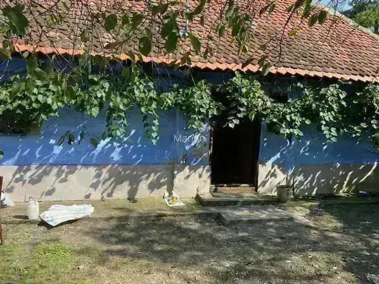 Vand casa de lemn cu gradina si teren de casa in mijlocul tarii, in sat Jimbor, jud.Brasov