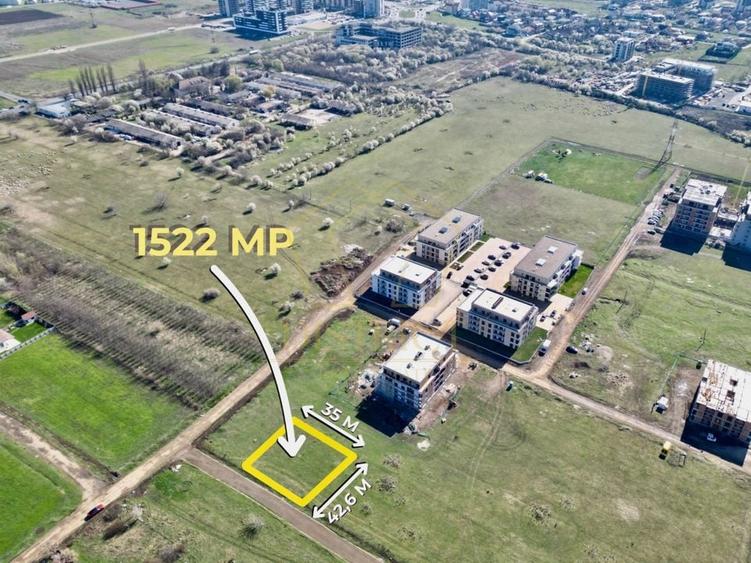 Teren intravilan locuinte colective 1522mp | Torontalului - 1