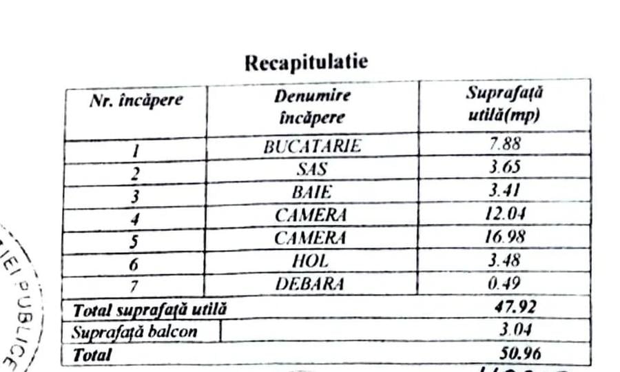 Apartament cu 2 camere decomandat, etaj 2/4, zona Pacurari - 6