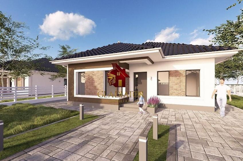 Casă parter LeGaga Cornesti, complex rezidential, comision 0 - 6