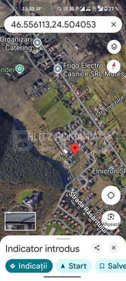 Teren intravilan 463 mp in cartierul Rasaritului cu utilitati