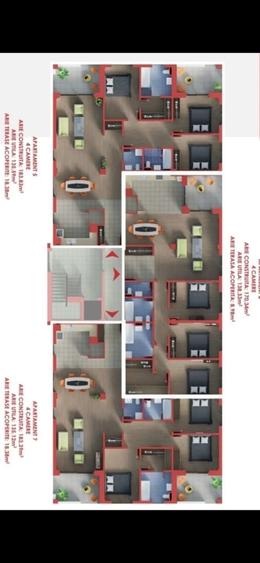 Apartament 4 camere,3bai,136mp.utili+19mp terase acoperite - 5