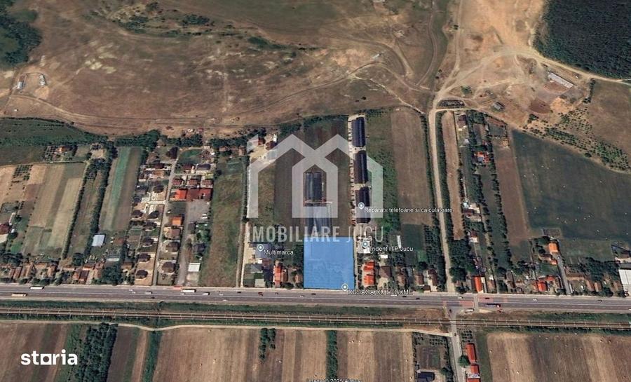Teren intravilan DN1 4.233 mp UTR Et Jucu de Mijloc 60m front - 2
